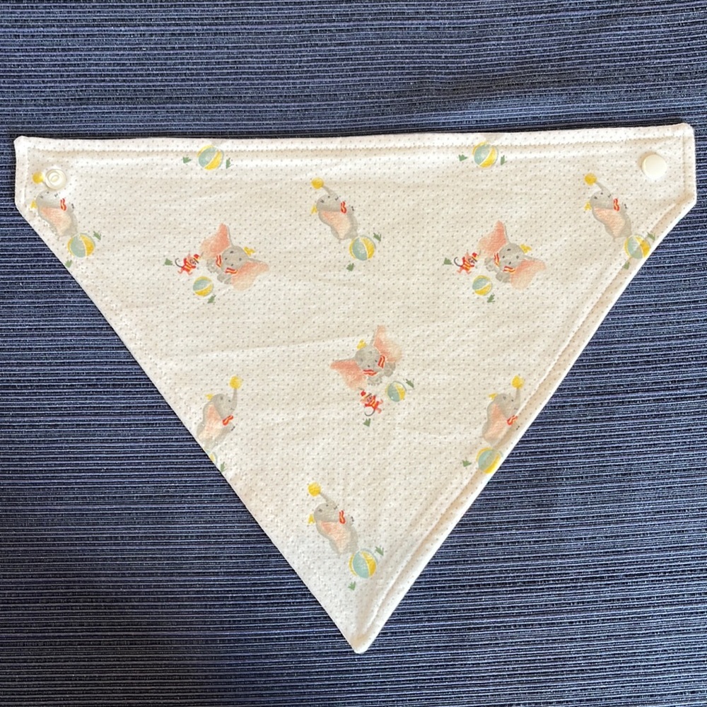 Dumbo baby bandana bib